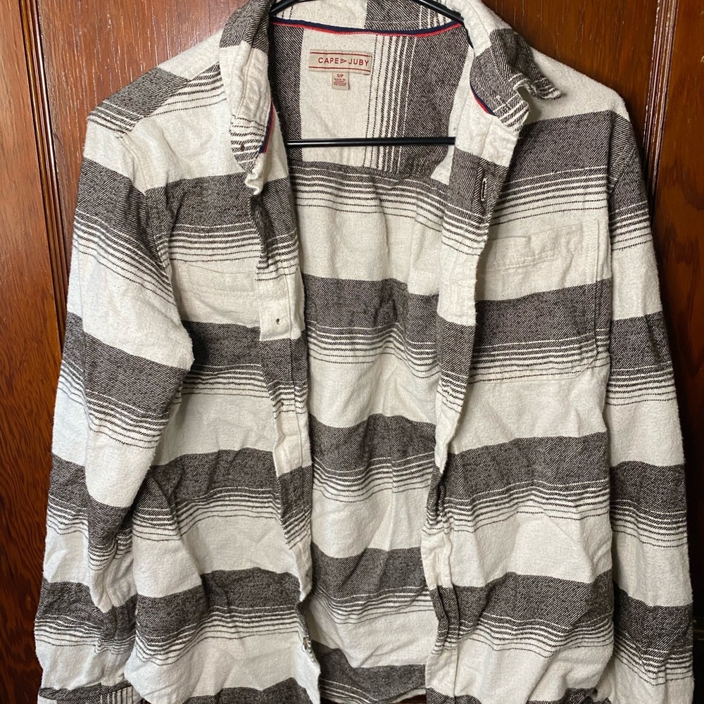 Striped flannel